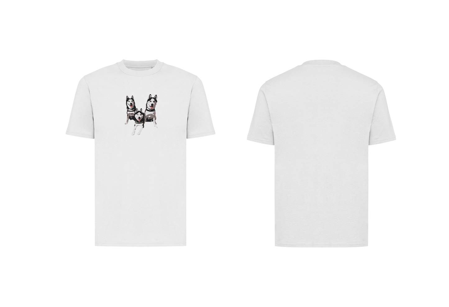 🐾 Camiseta Bordado Max Bombón & Balto