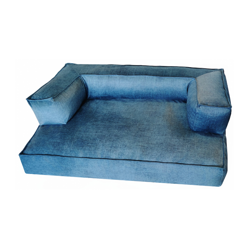 Sofá para perro Eva Soft Antimanchas Oro – Elegancia y máximo confort | Max the Husky