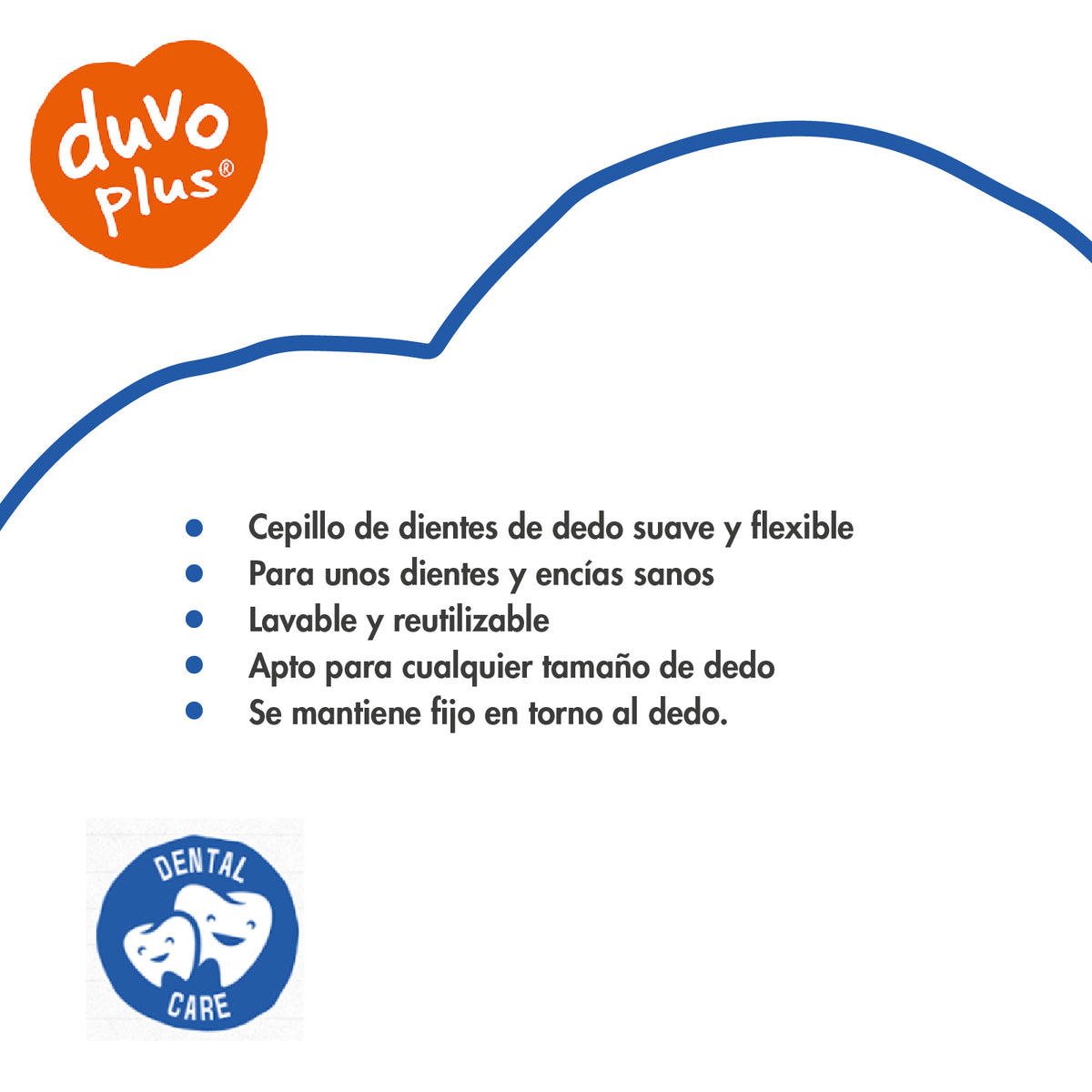 Cepillo de Dientes de Dedal Duvo+ (2 uds)