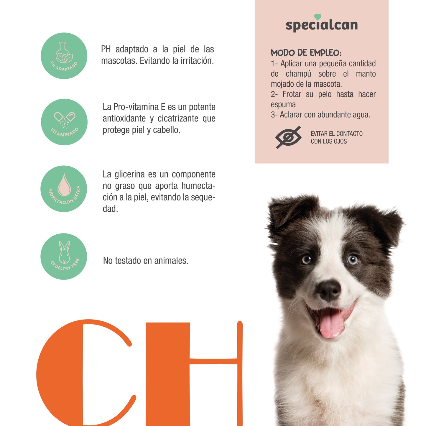 Champú para Perros Specialcan 1L | Varios Tipos