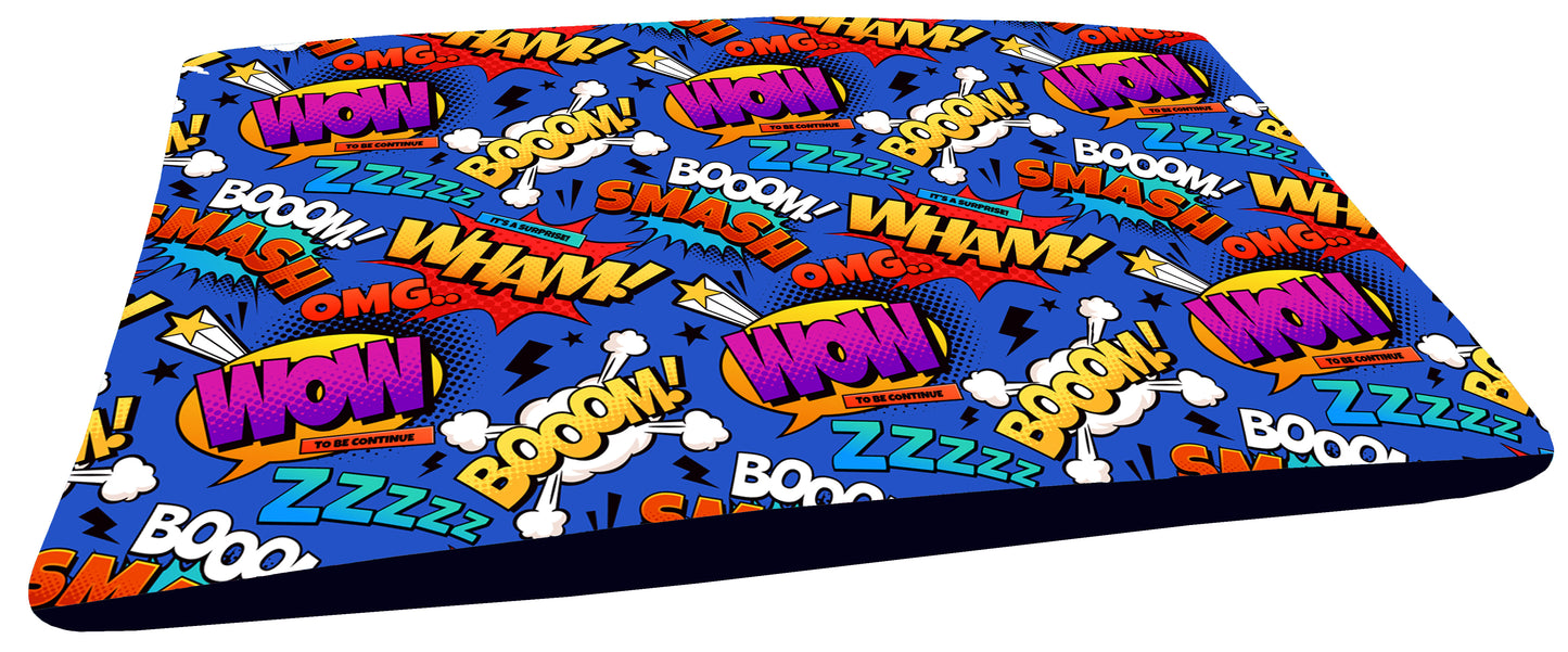 Cojín para perro Comic – Diseño divertido y tejido antimanchas | Max the Husky