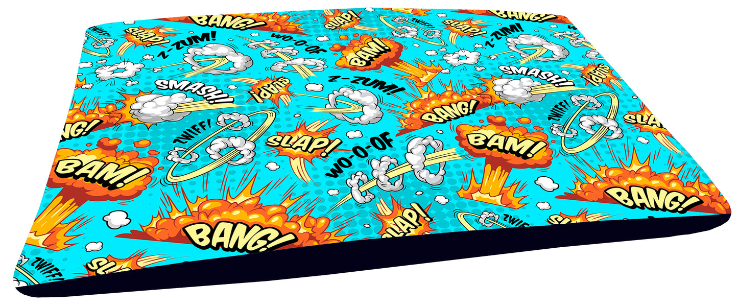 Cojín para perro Comic – Diseño divertido y tejido antimanchas | Max the Husky