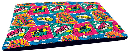 Cojín para perro Comic – Diseño divertido y tejido antimanchas | Max the Husky