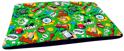 Cojín para perro Comic – Diseño divertido y tejido antimanchas | Max the Husky