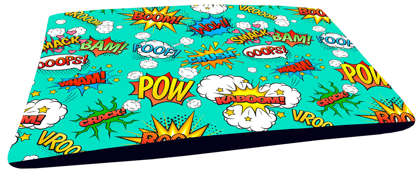 Cojín para perro Comic – Diseño divertido y tejido antimanchas | Max the Husky