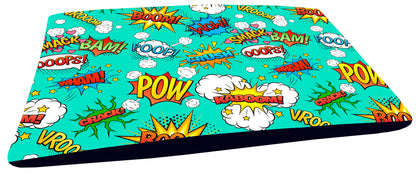 Cojín para perro Comic – Diseño divertido y tejido antimanchas | Max the Husky