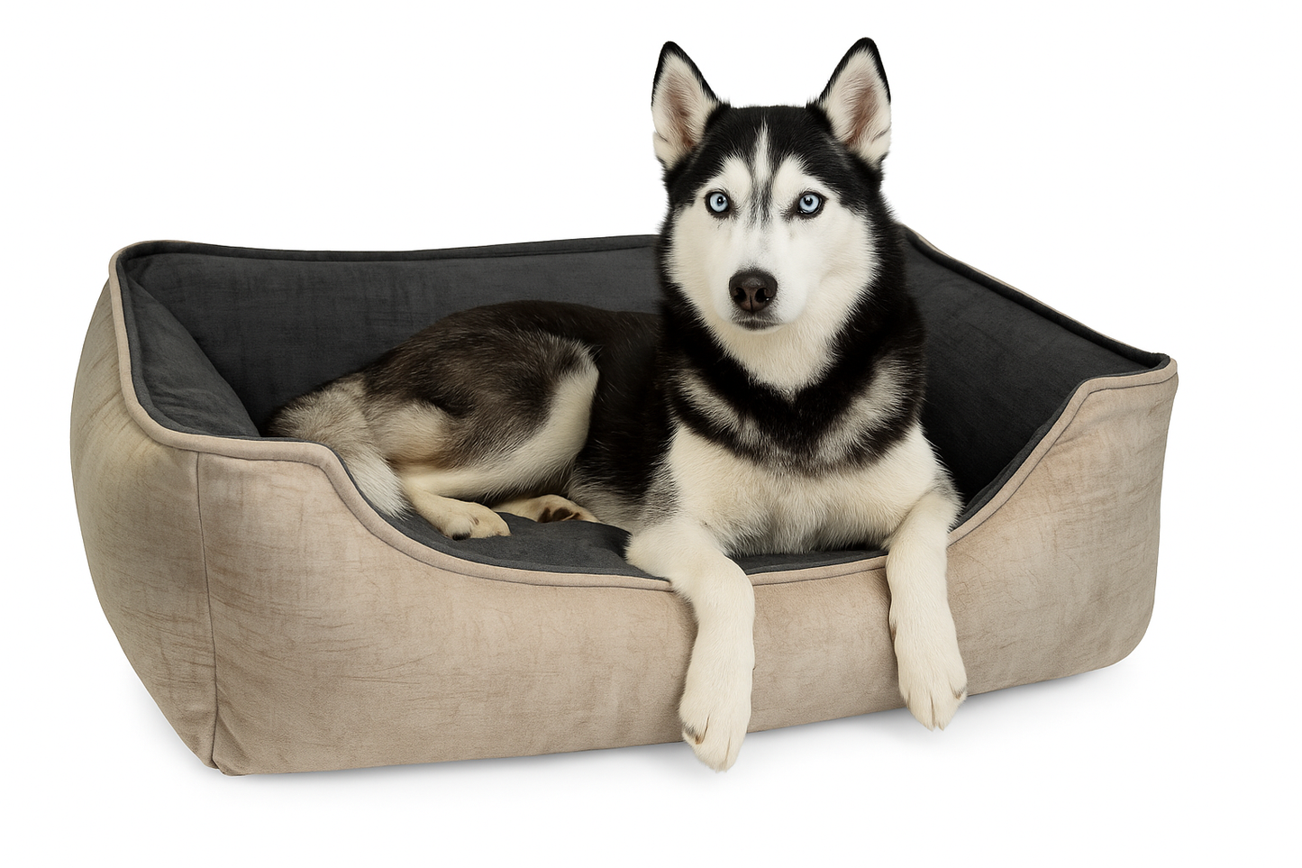 Cama para perro Eva Soft Antimanchas – Confort y fácil limpieza | Max the Husky