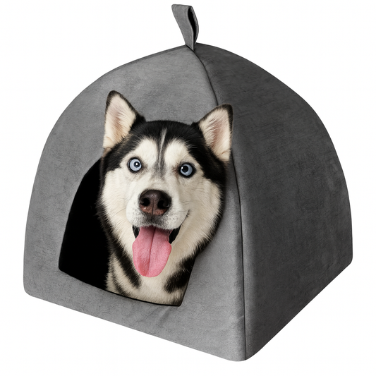 Iglú para perro Eva Soft Antimanchas – Descanso acogedor y fácil limpieza | Max the Husky