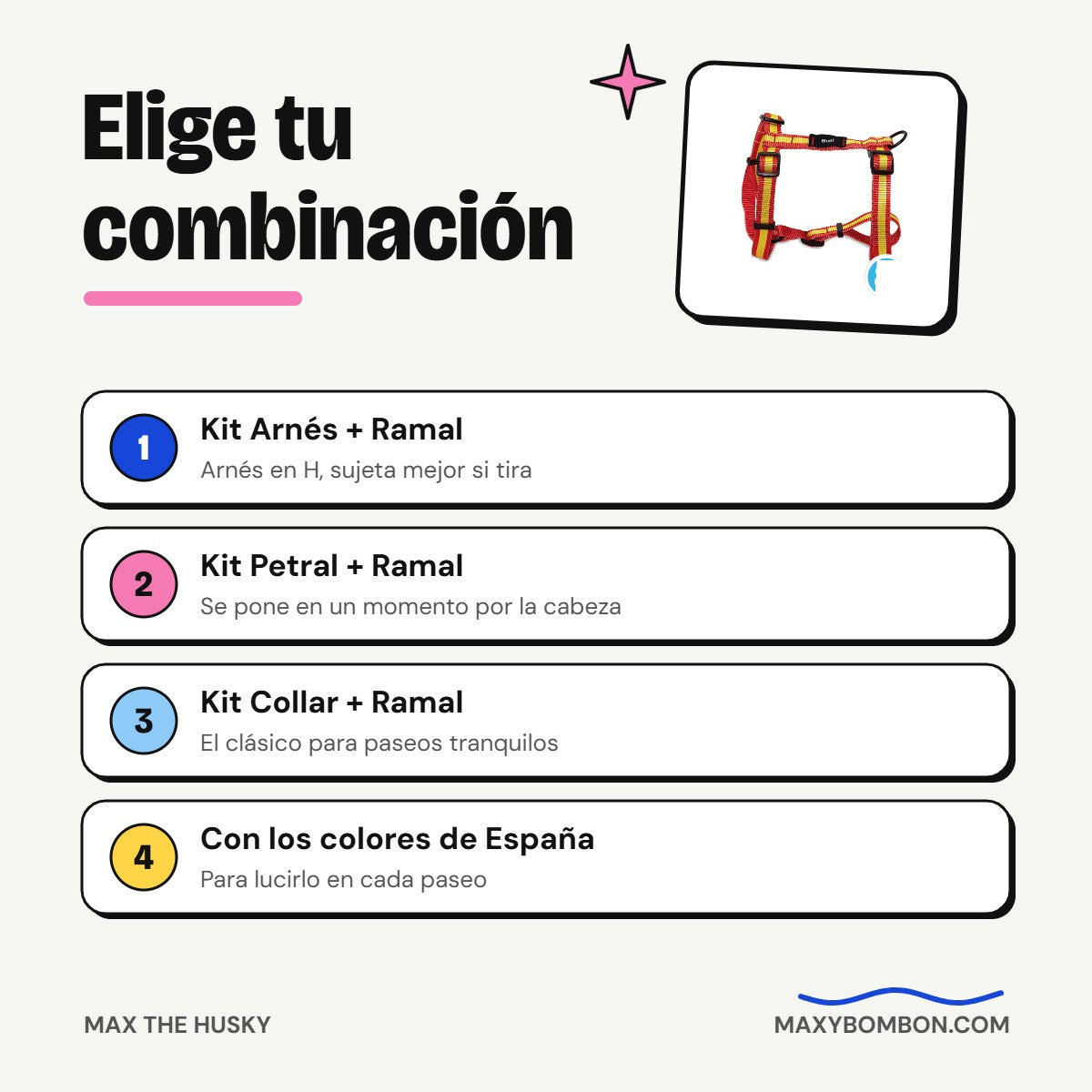 Elige tu combinación de kit de paseo España