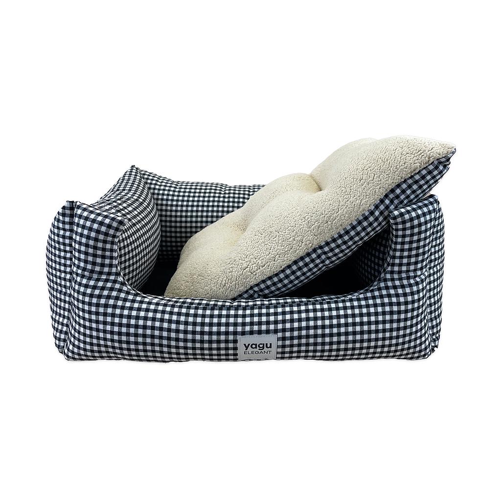 Cuna para Perros Yagu Confort Vichy Borreguillo | Varios Colores y Tallas