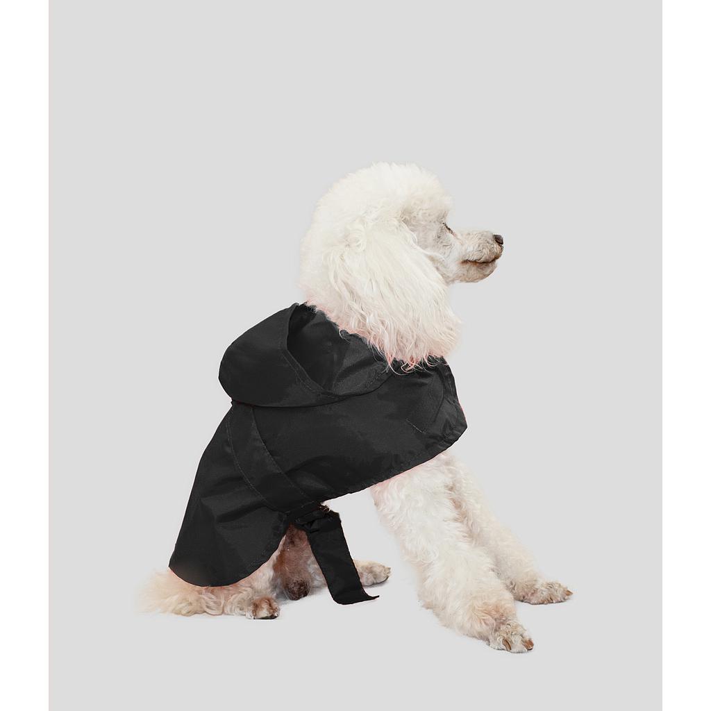 Impermeable con capucha negro – Max The Husky Shop