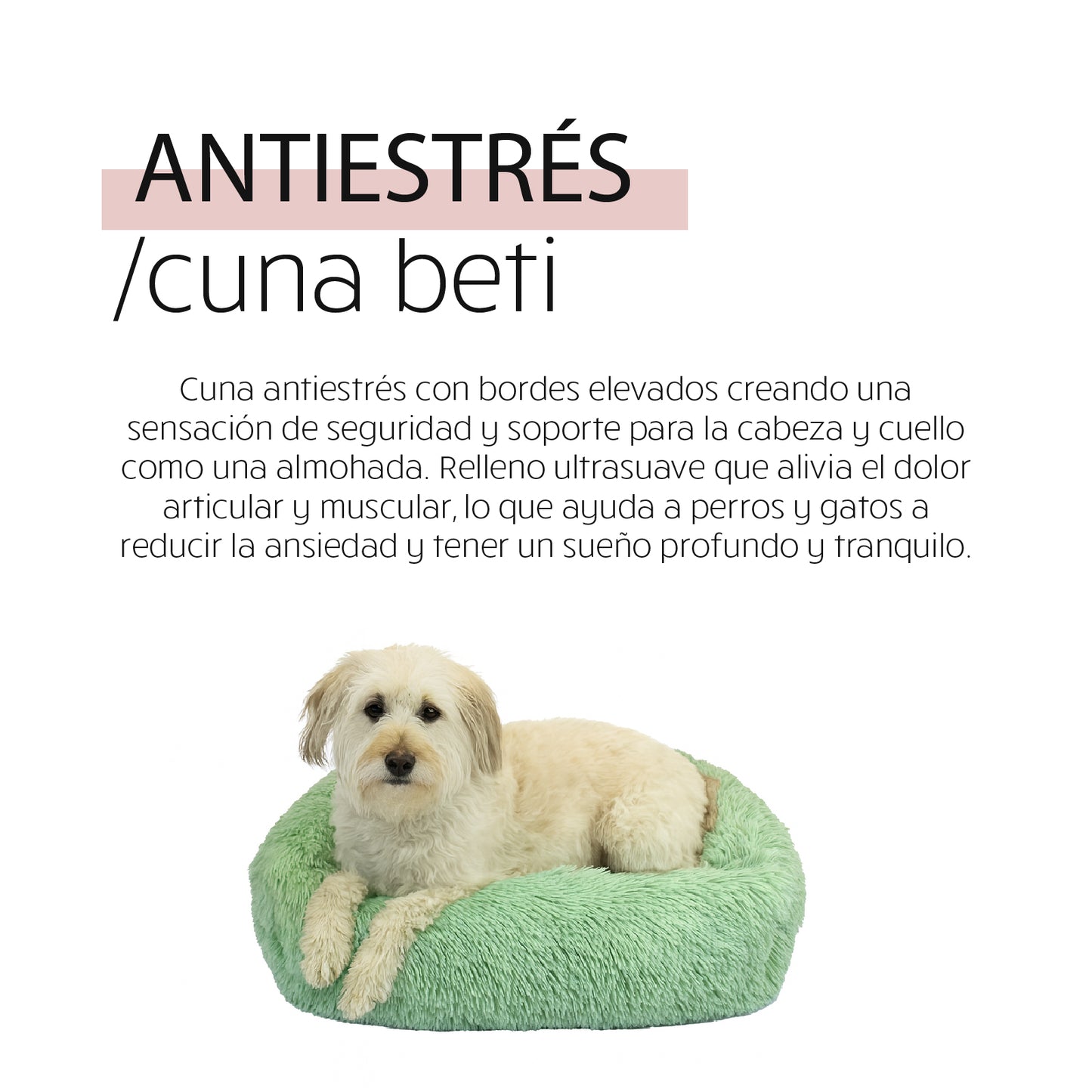 Cuna Antistrés para Perros Yagu Beti | Varios Colores y Tallas