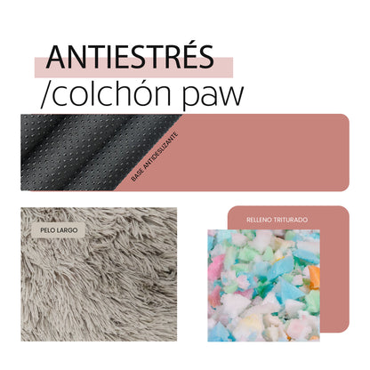Colchón Antistrés para Perros Yagu Paw 80x60cm | Varios Colores