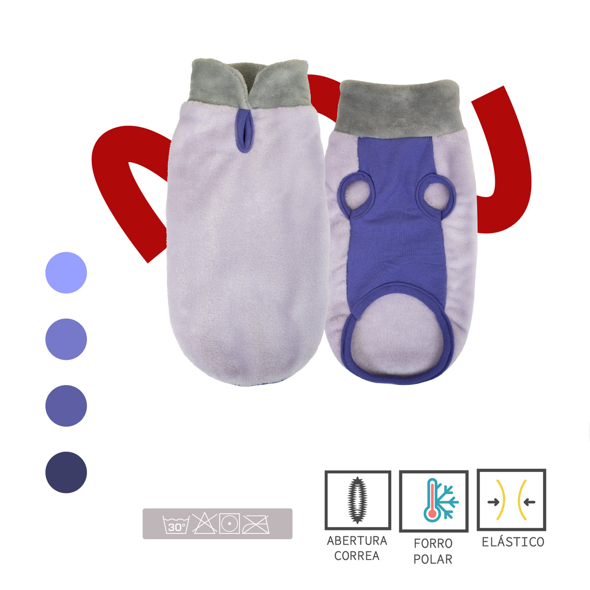 Jersey Polar para Perros Yagu Moda