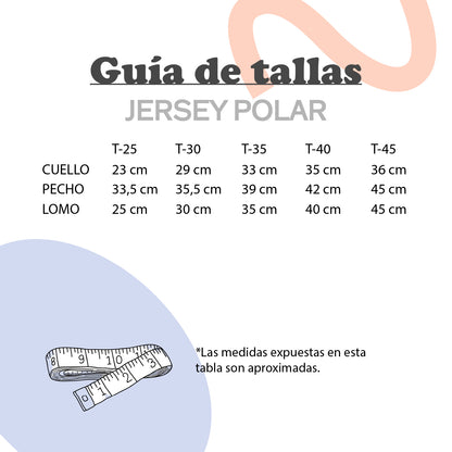 Jersey Polar para Perros Yagu Moda