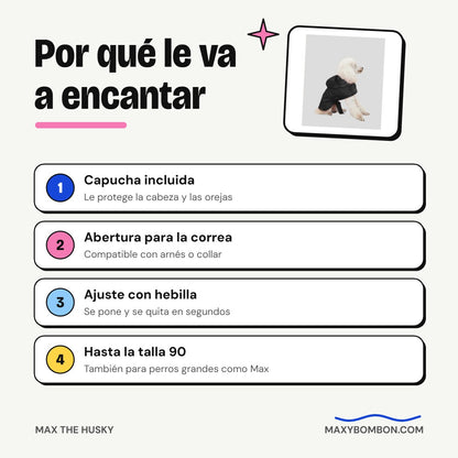 Por qué le va a encantar el impermeable con capucha