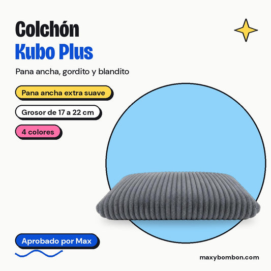 Colchón Kubo Plus Pana Ancha Yagu | Gordito, blandito y en 4 colores
