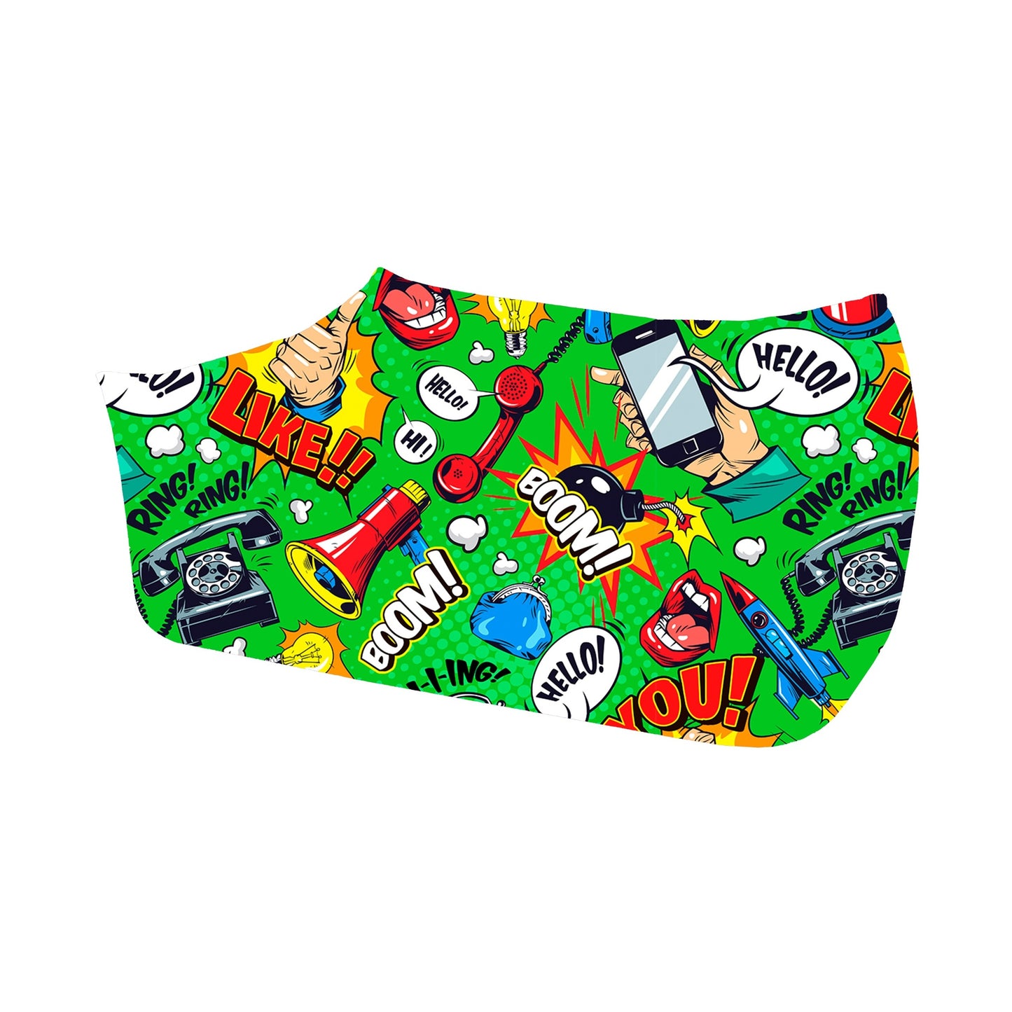 Cuna para perro Comic Gold – Diseño moderno y tejido antimanchas | Max the Husky