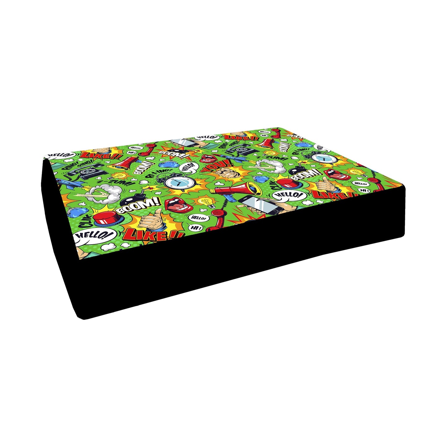 Colchón para perro Comic – Colorido, cómodo y antimanchas | Max the Husky