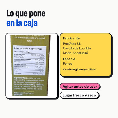 Información de la caja PROXPET – Max The Husky