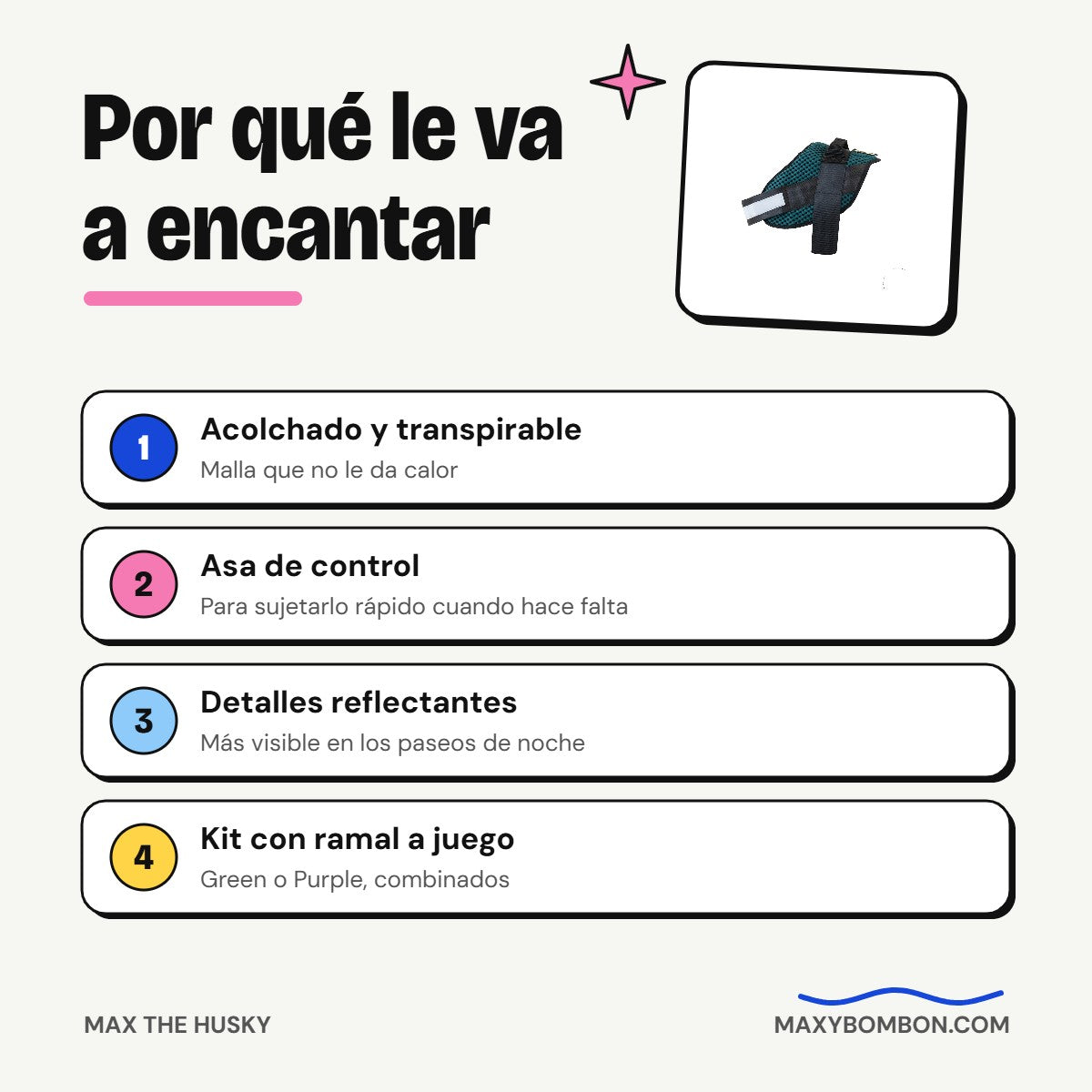 Por qué le va a encantar el arnés Strong